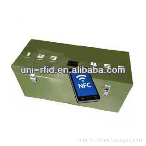 NFC Smart phone Cabinet (Box) with remote authorize unlock